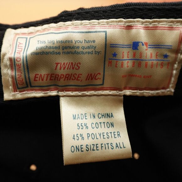 Vintage Pittsburgh Pirates Hat Cap Snap Back Jolly Roger MLB Baseball Mens 90s - Picture 9 of 9